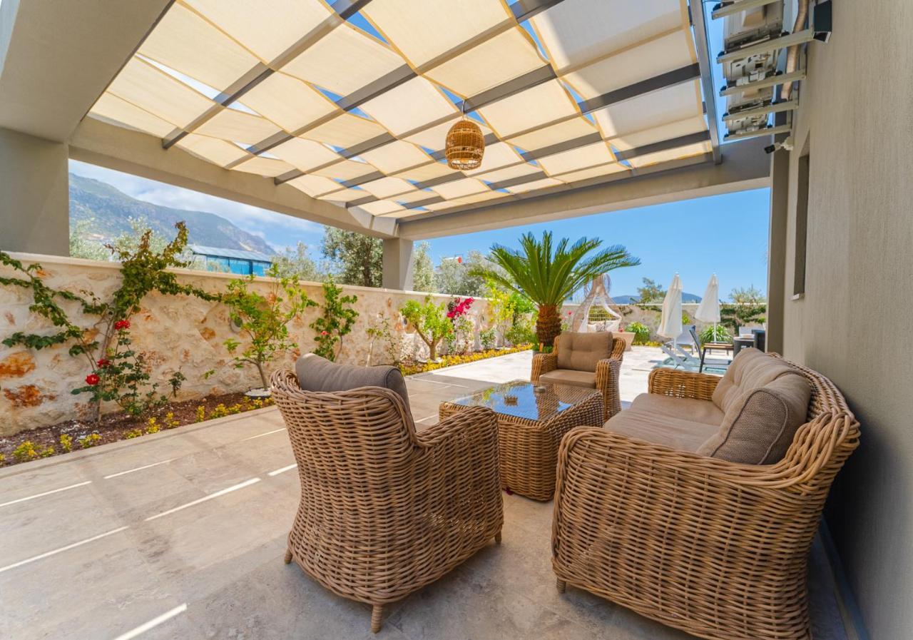Villa Kazarman, Kalkan'In Kalbinde Denize, Merkeze Exteriér fotografie