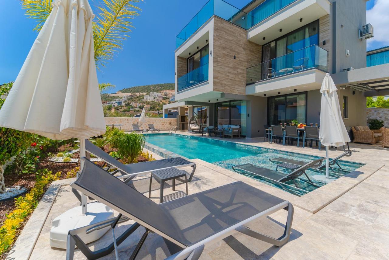 Villa Kazarman, Kalkan'In Kalbinde Denize, Merkeze Exteriér fotografie